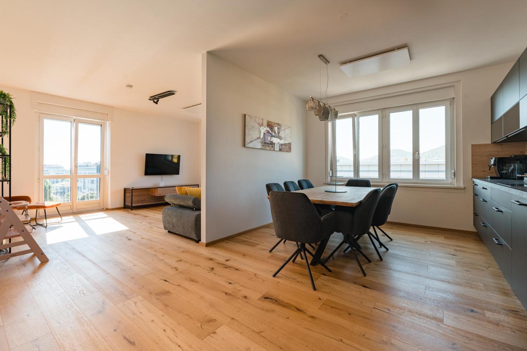 Apartment Tamliving Center Luxury 4 Smart Tv Kitchen Great View Graz